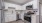 a kitchen with white cabinets